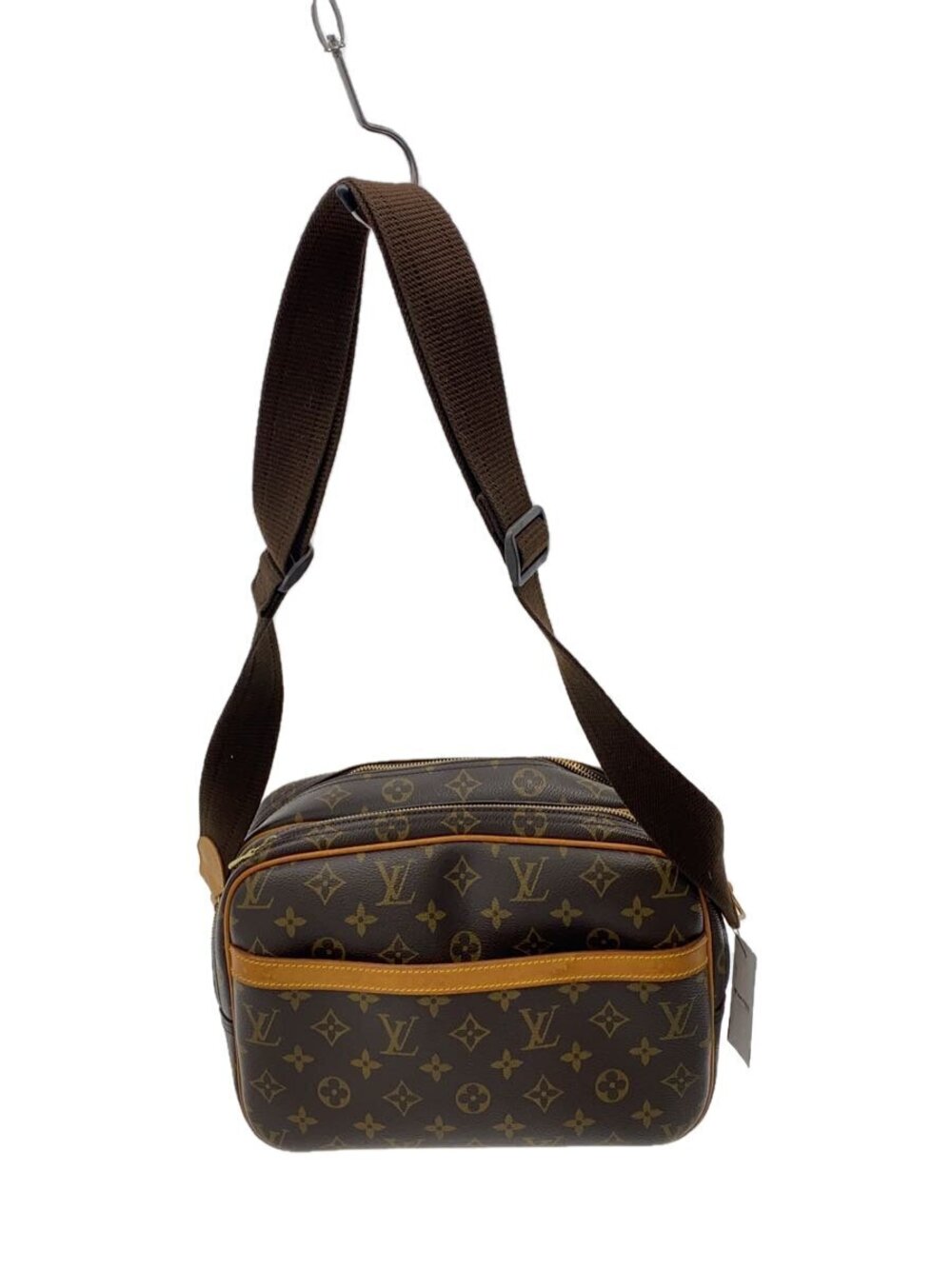 LOUIS VUITTON Reporter Monogram Canvas Brown